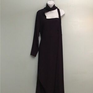 Eloquii Deep Plum Ribbed Top